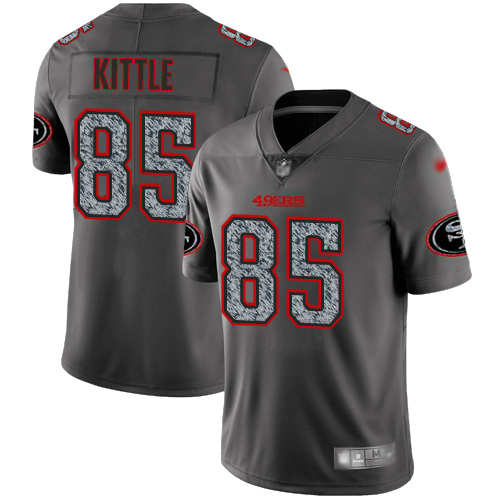 San Francisco 49ers Limited Gray Men George Kittle NFL Jersey #85 Static Fashion
